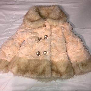 Faux fur coat by Purad Girl (size 8…runs small)